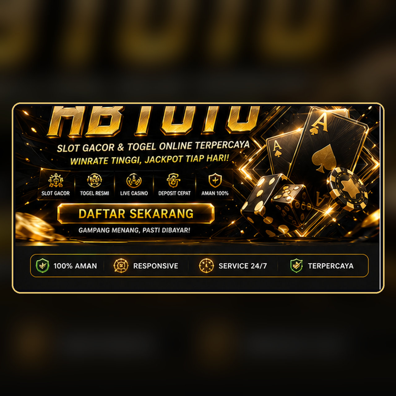 hbtoto pragmaric pay cashback mingguan slot HBTOTO - mesin slot jackpot besar berkilau